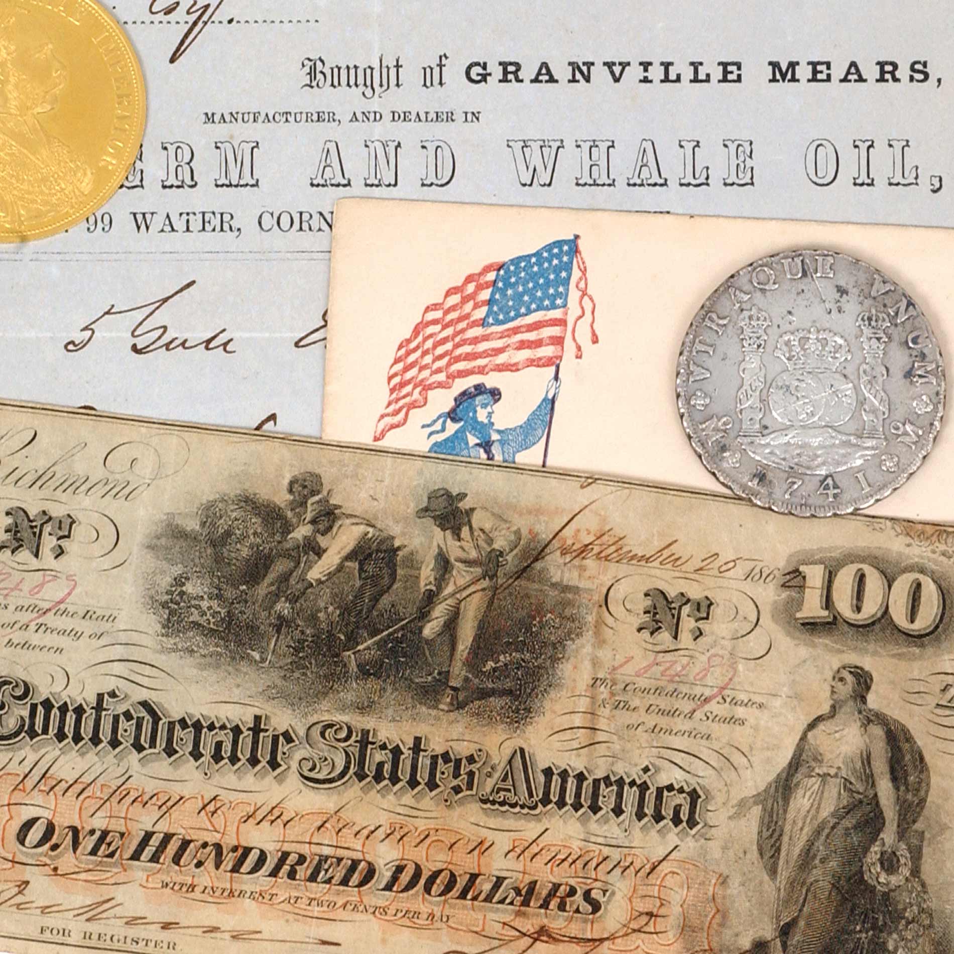 Coins, Currency and Ephemera