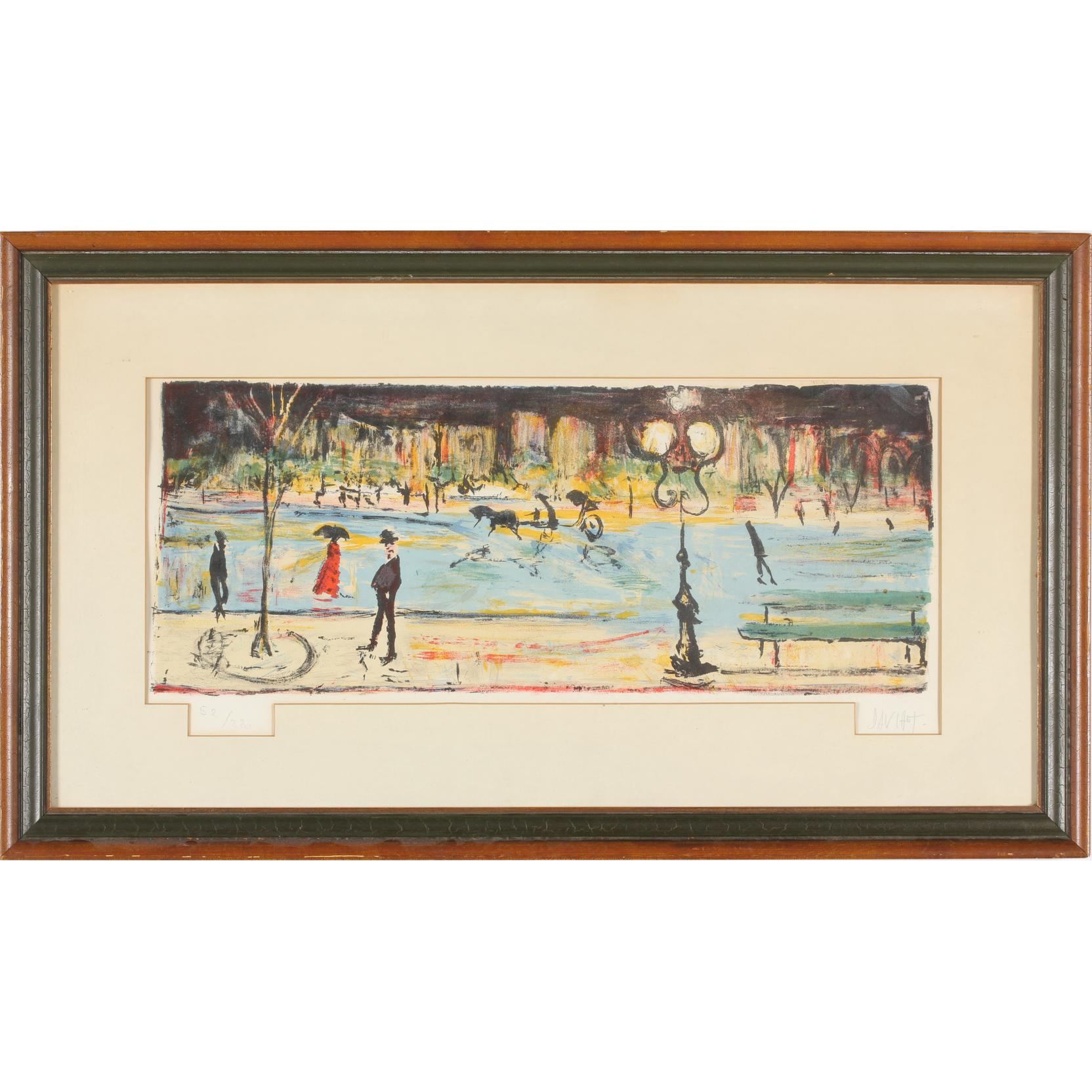 street-scene-lithograph-in-colors