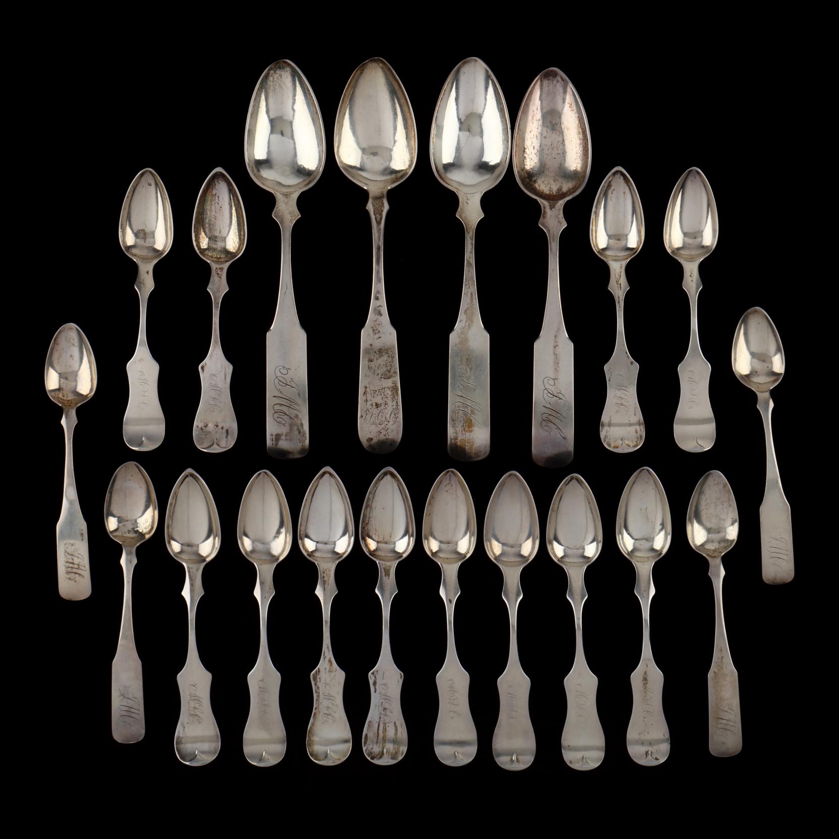 a-group-of-american-coin-silver-flatware