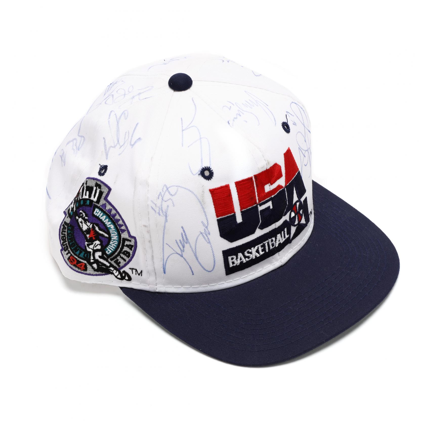 1994-fiba-world-championship-usa-basketball-signed-team-cap