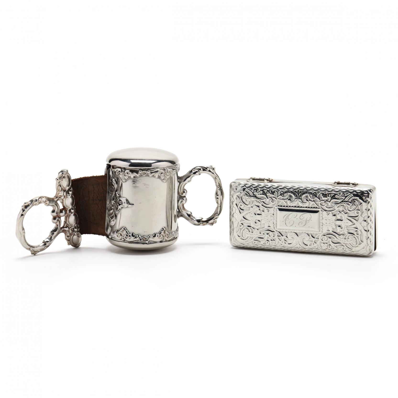an-antique-silverplate-razor-strop-and-razor-box