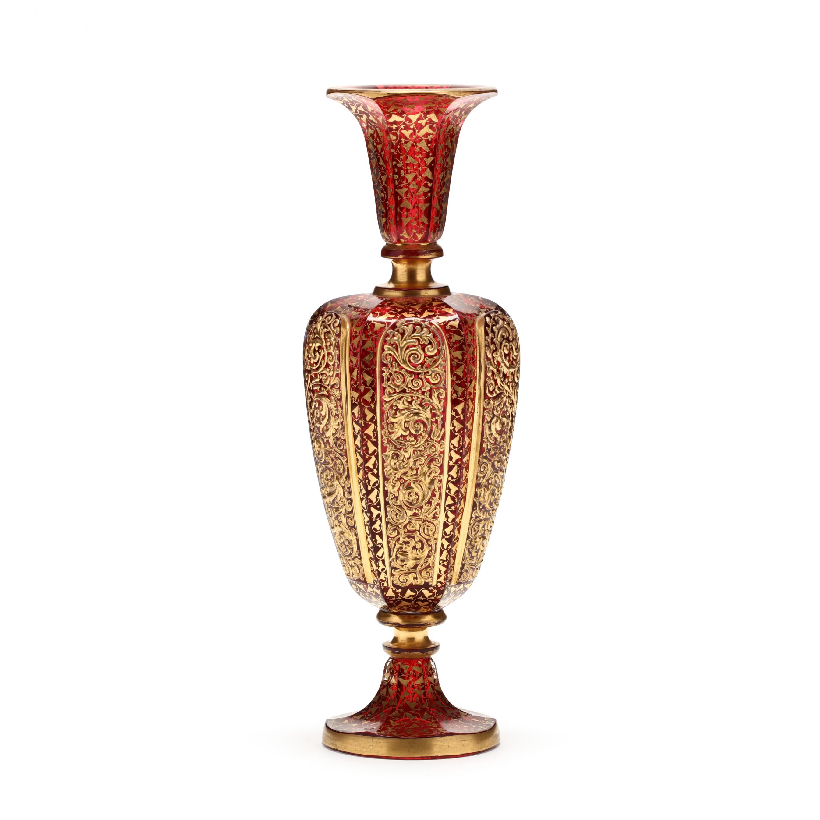 moser-exceptionally-gilt-decorated-cabochon-vase